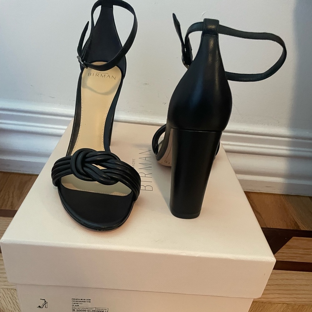 NIB - Alexandre Birman - Vicky Knotted Leather Sandals - 38.5